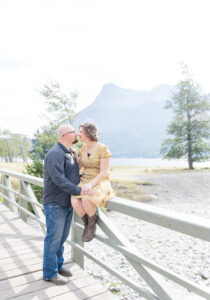 Amanda Jenkins creating a safe photography environment for family session