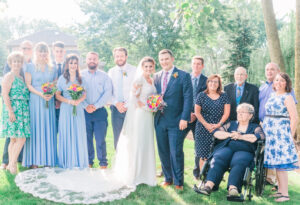 Wedding family formals in Dallas Texas
