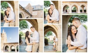 Amanda's clients being romantic at Berry College