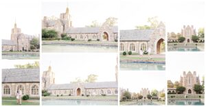 Romantic golden hour engagement photos at Berry College captured by a North Georgia engagement photographer.