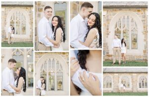 Golden Hour Engagement Session at Berry College