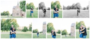 Romantic North Georgia engagement portraits captured by Amanda Jenkins Photography.