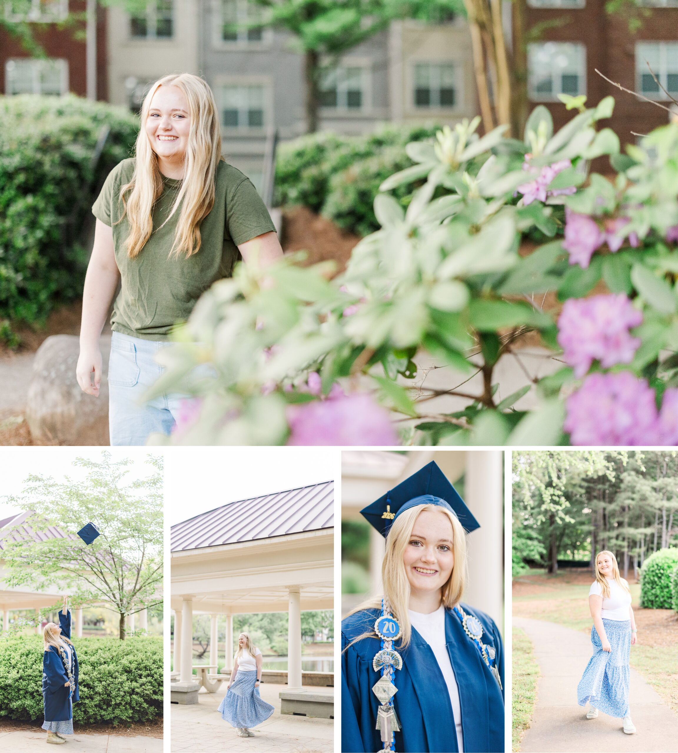 North Georgia senior photographer sunrise portraits