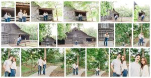 Georgia couples photographer golden hour portraits
